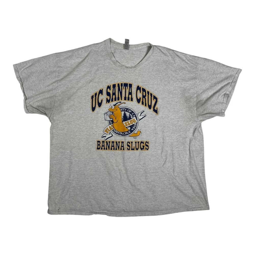 Vintage UC Santa Cruz Banana Slugs T-Shirt Size 3XL Mascot